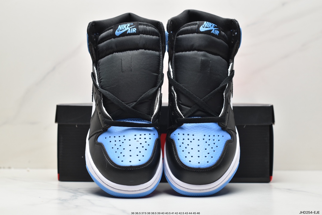 Air Jordan 1 High OG ”True Blue” AJ1 乔1黑蓝脚趾配色 高帮篮球鞋 DZ5485-400