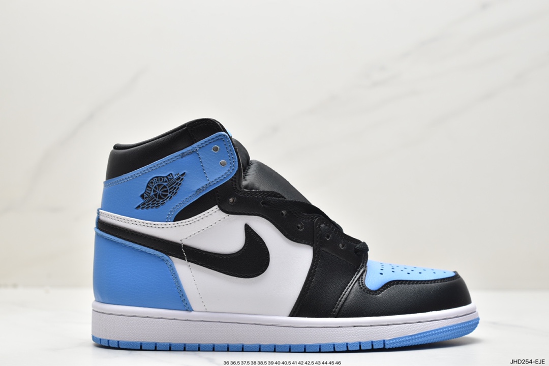 Air Jordan 1 High OG ”True Blue” AJ1 乔1黑蓝脚趾配色 高帮篮球鞋 DZ5485-400