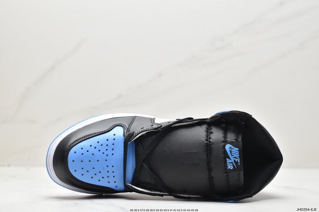 Air Jordan 1 High OG ”True Blue” AJ1 乔1黑蓝脚趾配色 高帮篮球鞋 DZ5485-400