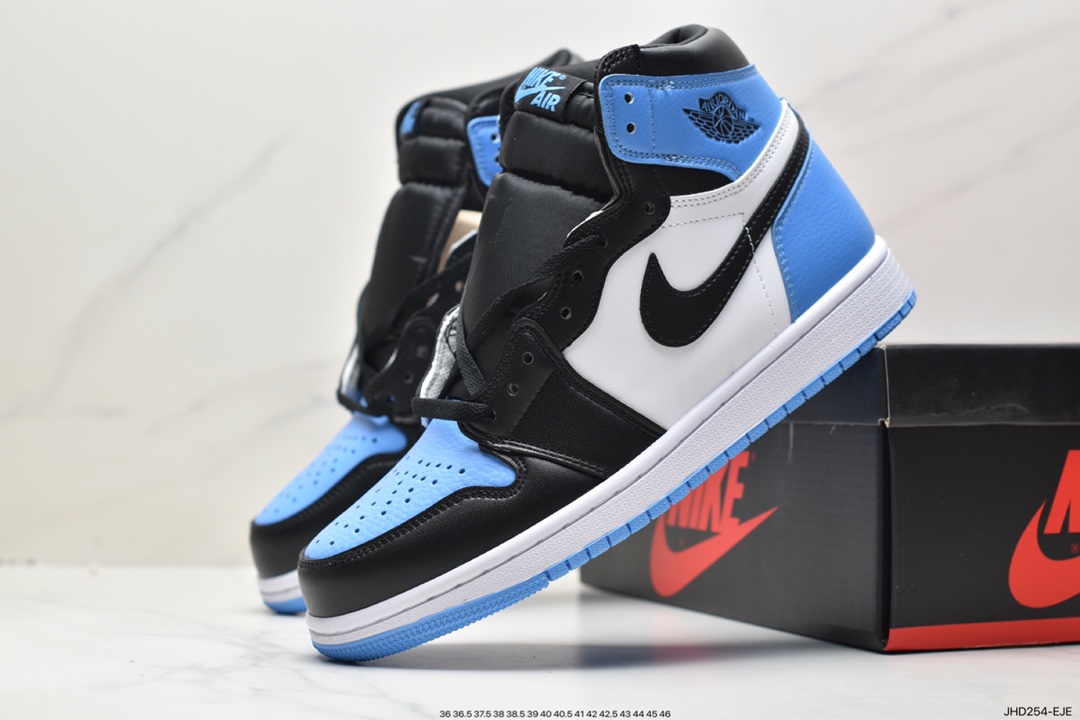 Air Jordan 1 High OG ”True Blue” AJ1 乔1黑蓝脚趾配色 高帮篮球鞋 DZ5485-400