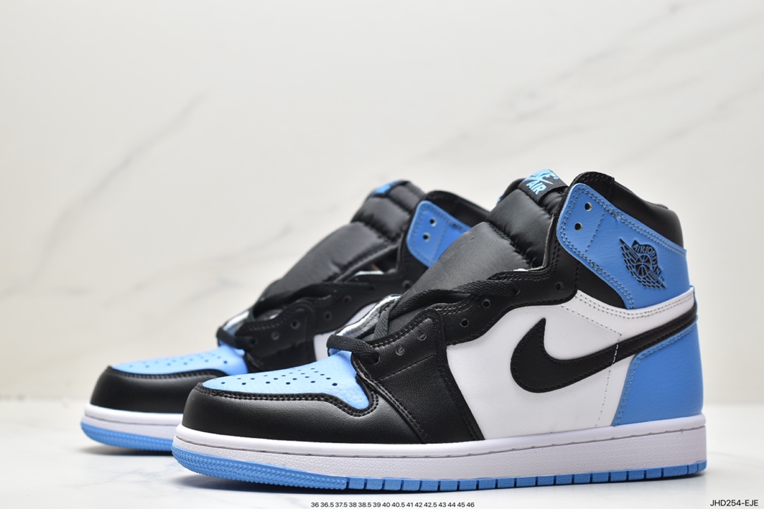 Air Jordan 1 High OG ”True Blue” AJ1 乔1黑蓝脚趾配色 高帮篮球鞋 DZ5485-400