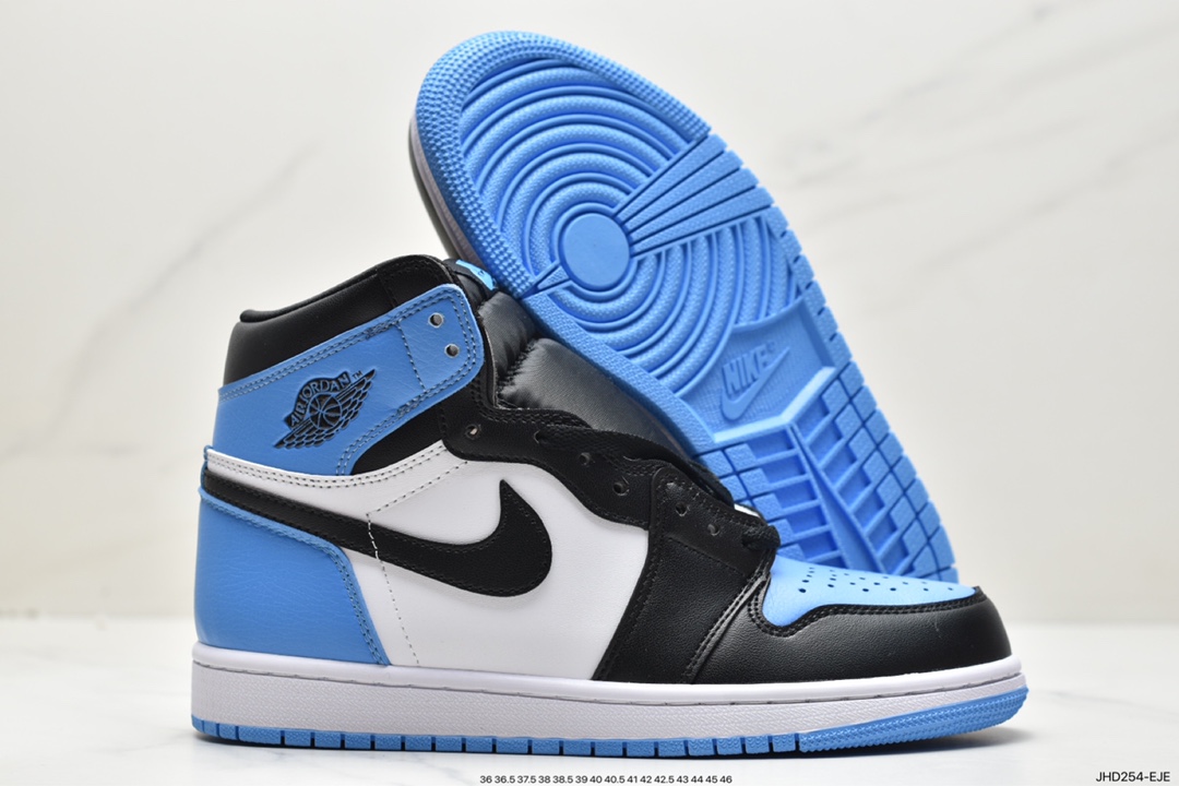 Air Jordan 1 High OG ”True Blue” AJ1 乔1黑蓝脚趾配色 高帮篮球鞋 DZ5485-400