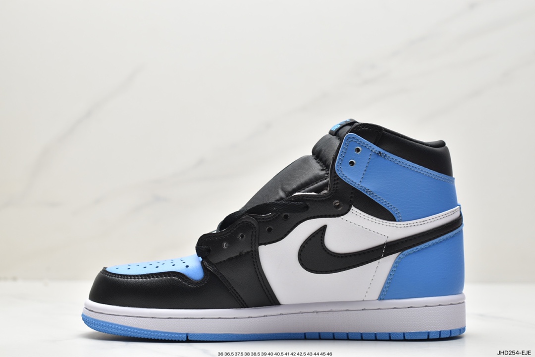 Air Jordan 1 High OG ”True Blue” AJ1 乔1黑蓝脚趾配色 高帮篮球鞋 DZ5485-400