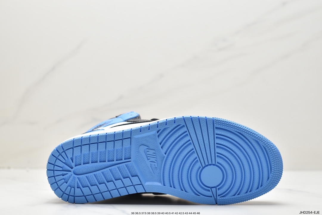 Air Jordan 1 High OG ”True Blue” AJ1 乔1黑蓝脚趾配色 高帮篮球鞋 DZ5485-400