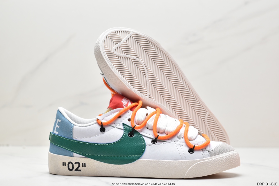 耐克NIKE WMNS Blazer LOW 77 开拓者低帮百搭休闲运动板鞋 DQ7639-100
