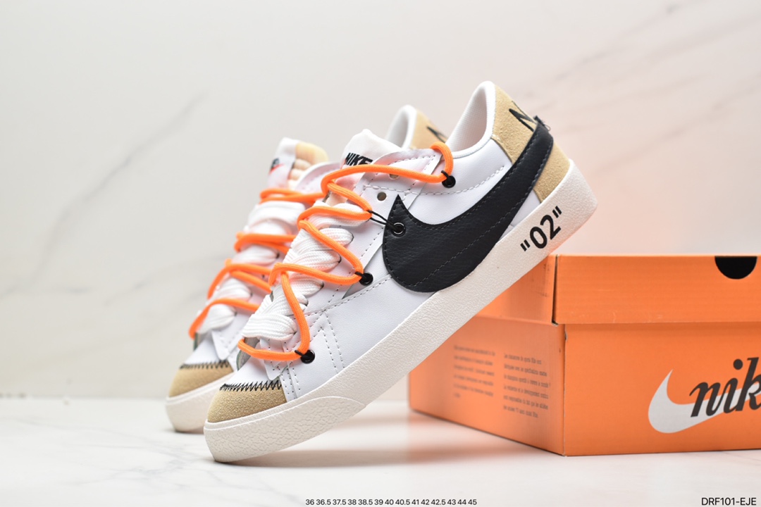 耐克NIKE WMNS Blazer LOW 77 开拓者低帮百搭休闲运动板鞋 DQ7639-100