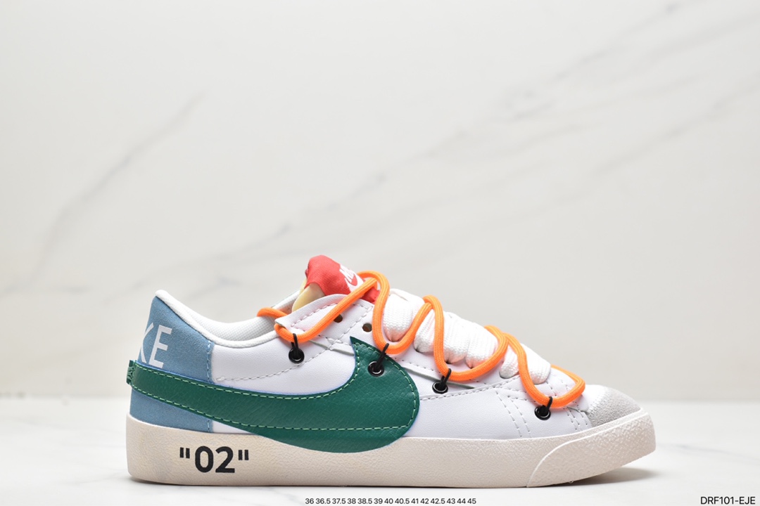 耐克NIKE WMNS Blazer LOW 77 开拓者低帮百搭休闲运动板鞋 DQ7639-100