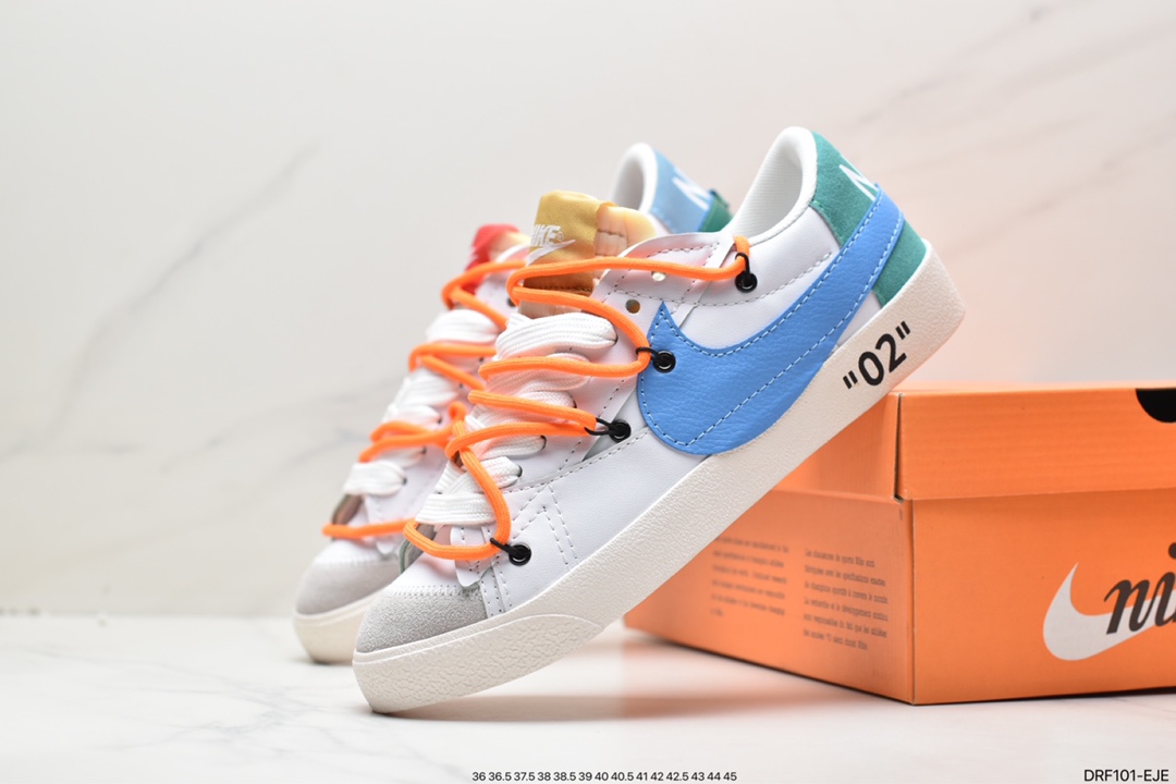 耐克NIKE WMNS Blazer LOW 77 开拓者低帮百搭休闲运动板鞋 DQ7639-100