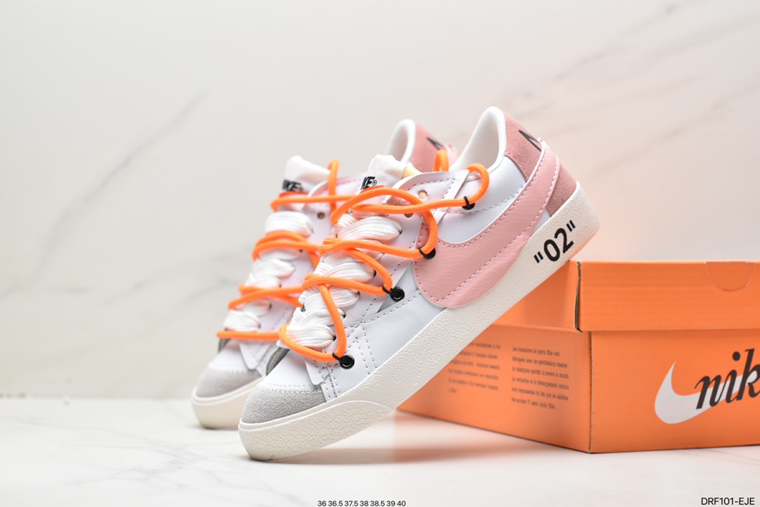 耐克NIKE WMNS Blazer LOW 77 开拓者低帮百搭休闲运动板鞋 DQ7639-100
