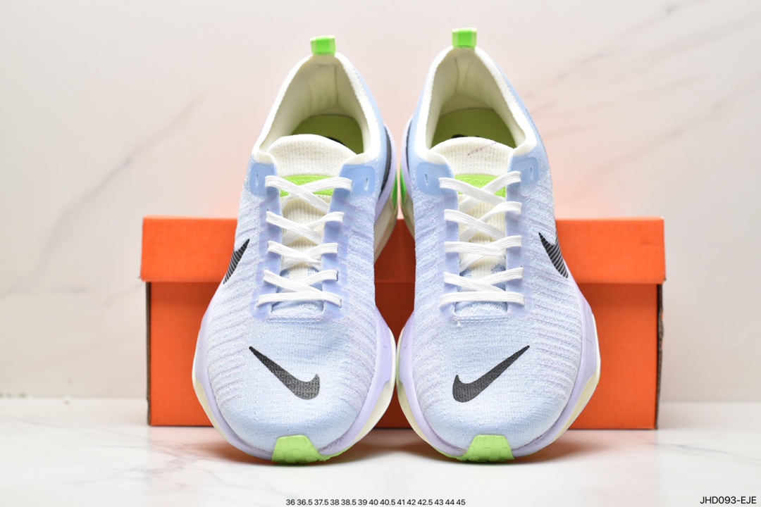 耐克NIKE ZOOMX INVINCIBLE RUN FK3 短跑马拉松系带慢跑鞋 DR2615-001