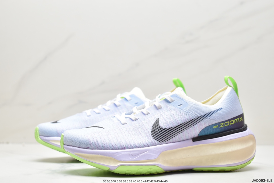 耐克NIKE ZOOMX INVINCIBLE RUN FK3 短跑马拉松系带慢跑鞋 DR2615-001