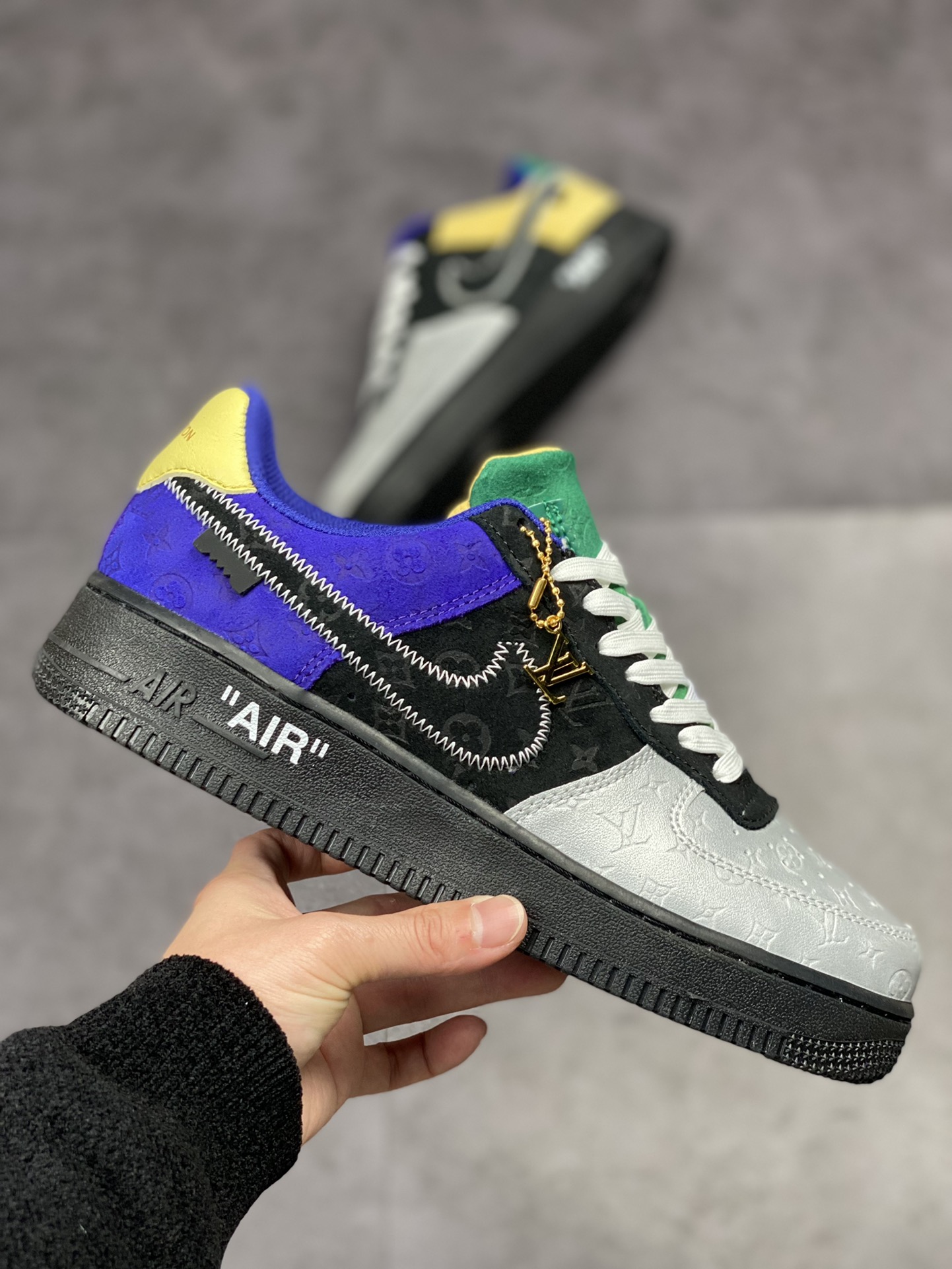 170 Nike Air Force 1 Low 07 LV路易威登