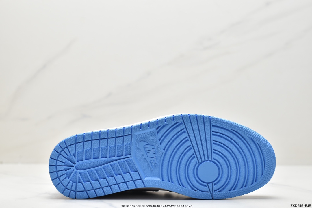 Air Jordan 1 High OG ”True Blue” AJ1 乔1黑蓝脚趾配色 高帮篮球鞋 DZ5485-400