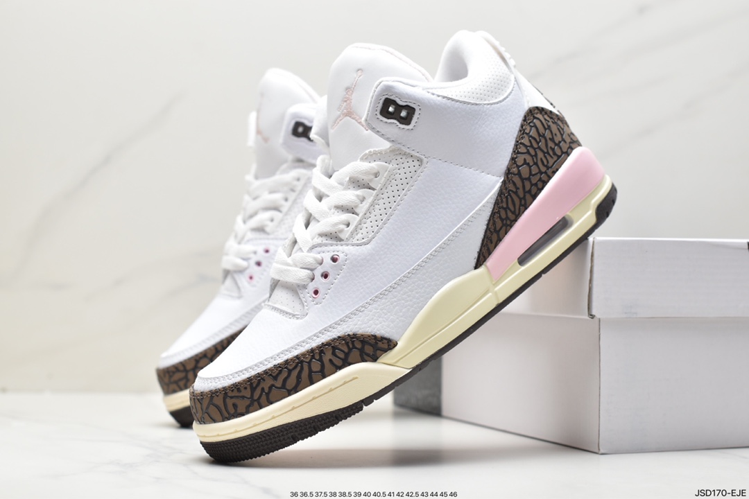 A Ma Maniére x Air Jordan 3 AJ3 乔3联名款 篮球鞋 DH3434-110