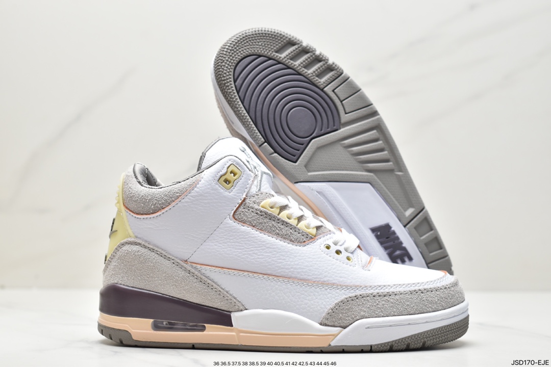A Ma Maniére x Air Jordan 3 AJ3 乔3联名款 篮球鞋 DH3434-110