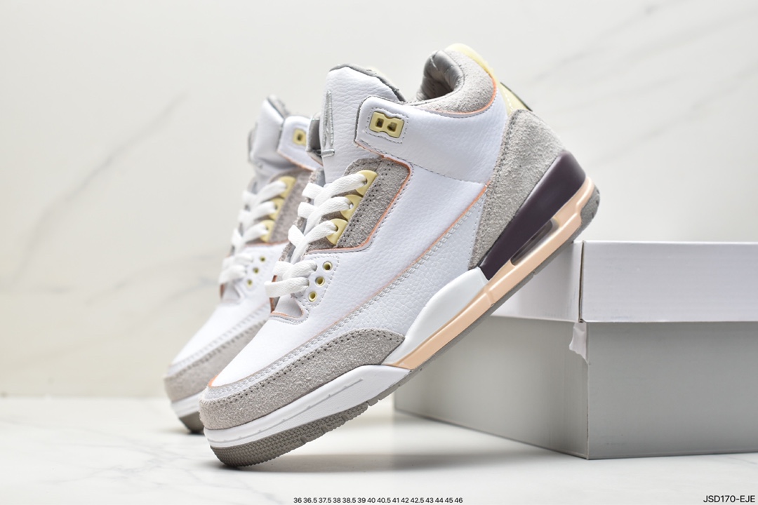 A Ma Maniére x Air Jordan 3 AJ3 乔3联名款 篮球鞋 DH3434-110