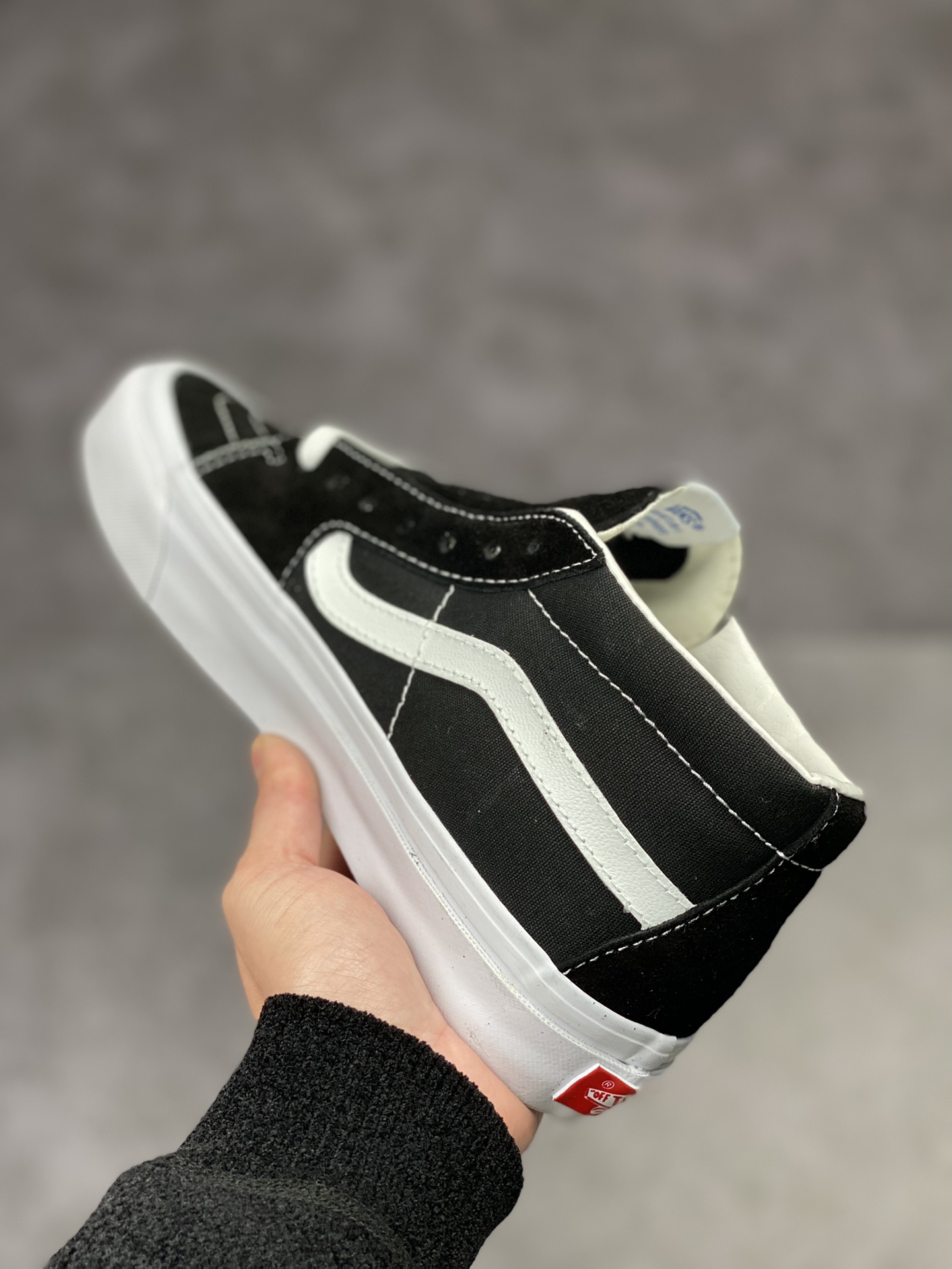 160  VANS OG SK8 MID LX 范斯 高端支线 黑白中帮男女滑板鞋VN0A4BVCBA2