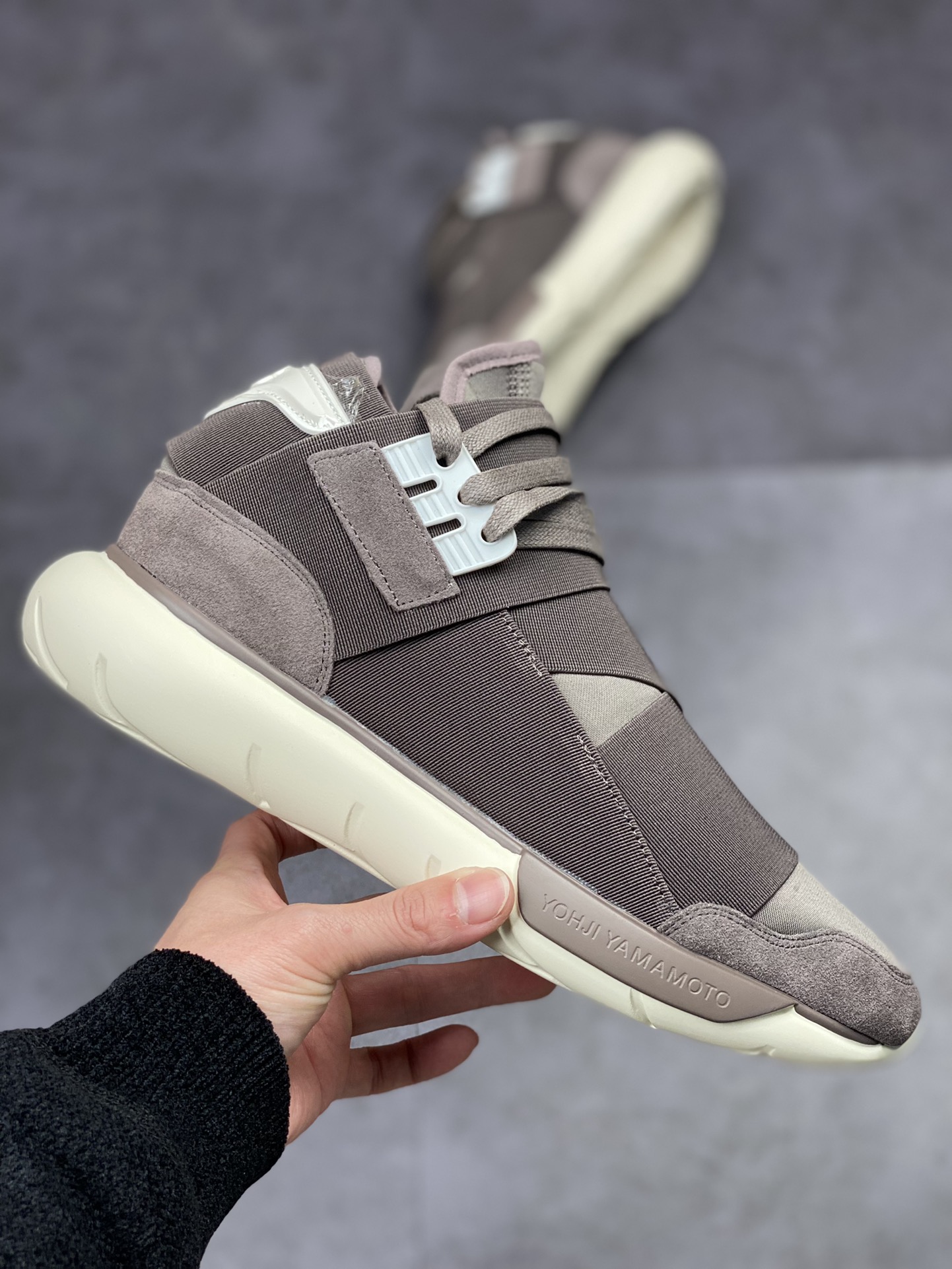 Adidas Y-3 Qasa High Qasa series high-top lightweight bandage samurai shoes HR3735