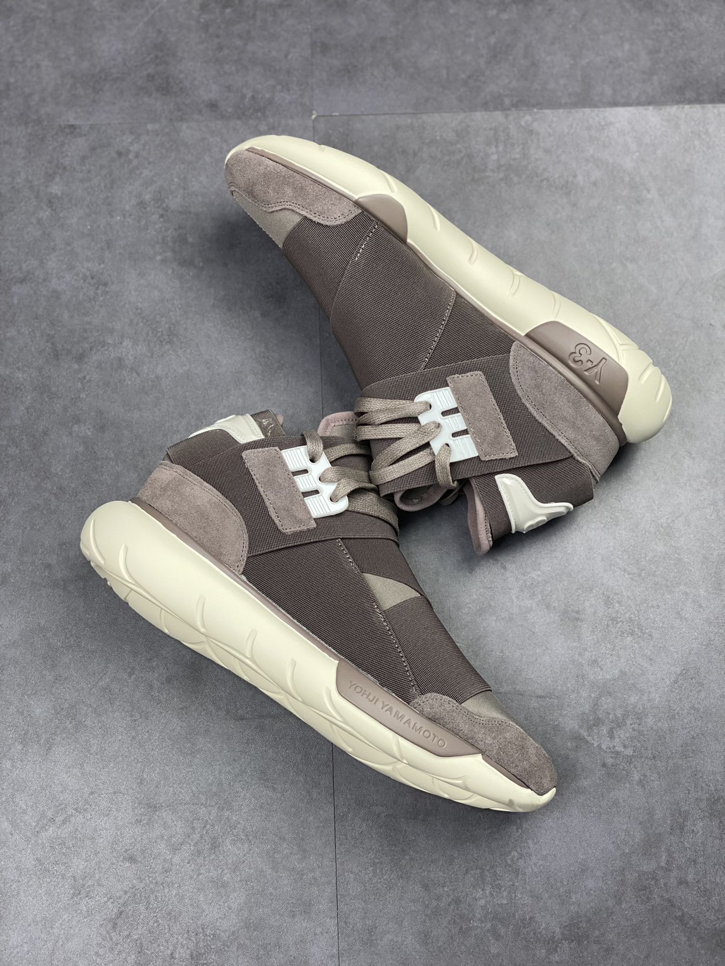 Adidas Y-3 Qasa High Qasa series high-top lightweight bandage samurai shoes HR3735