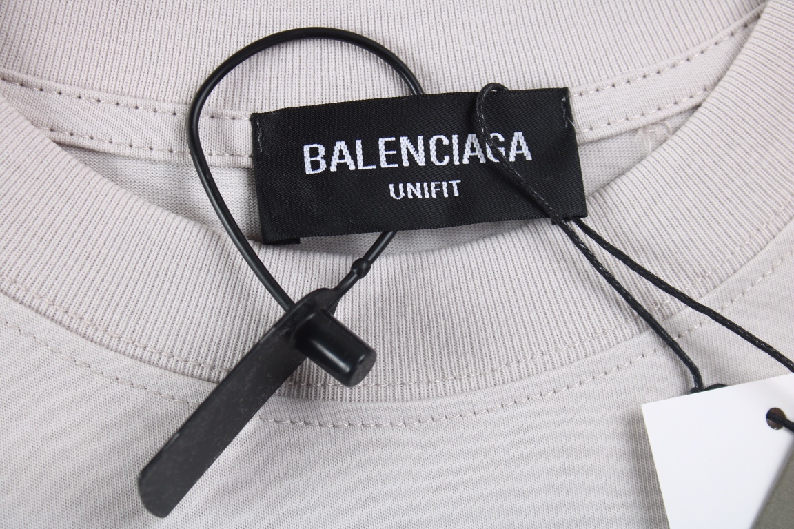 170 Balenciaga巴黎 2023 满logo标志T恤