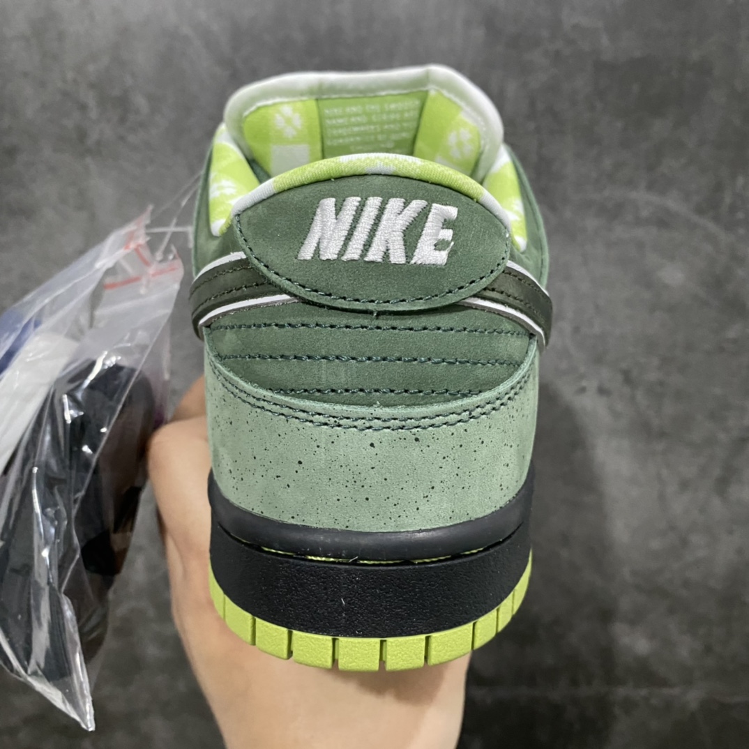 图片[4]-Concepts x NK SB Dunk Low \”Green Lobster\”联名绿龙虾 S2纯原生产线出品n#独家原版原盒开模打造n#原厂织唛标 一致匹配原版n#原楦原纸板开发 匹配原版98%以上n#后跟垫棉独家呈现 后跟反口里弧度正确n#全新后跟电绣 电绣针数与正品一致n#原厂皮料 质感无敌货号：BV1310-337 Size：36 36.5 37.5 38 38.5 39 40 40.5 41 42 42.5 43 44 44.5 45 46-莆田鞋批发中心