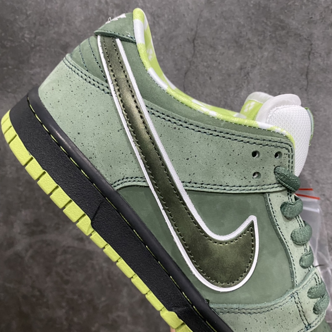 图片[7]-Concepts x NK SB Dunk Low \”Green Lobster\”联名绿龙虾 S2纯原生产线出品n#独家原版原盒开模打造n#原厂织唛标 一致匹配原版n#原楦原纸板开发 匹配原版98%以上n#后跟垫棉独家呈现 后跟反口里弧度正确n#全新后跟电绣 电绣针数与正品一致n#原厂皮料 质感无敌货号：BV1310-337 Size：36 36.5 37.5 38 38.5 39 40 40.5 41 42 42.5 43 44 44.5 45 46-莆田鞋批发中心