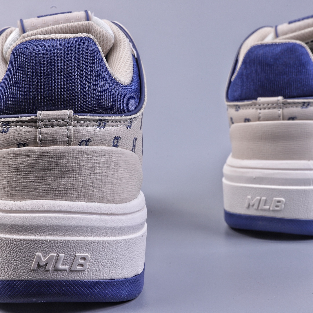 MLB B letter printed Velcro low-top wheat quin thick bottom Xiaohongshu hot style