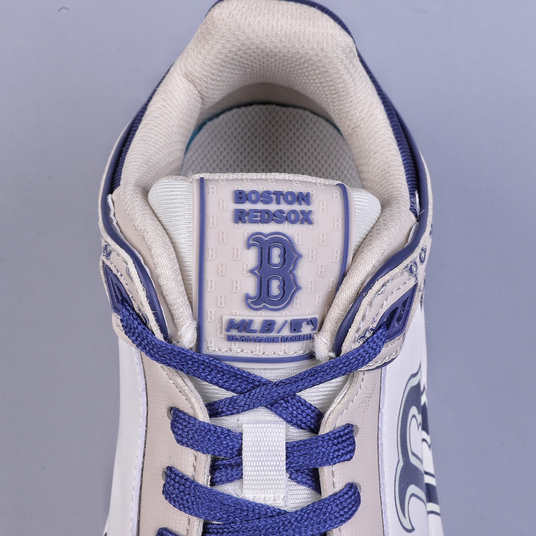 MLB B letter printed Velcro low-top wheat quin thick bottom Xiaohongshu hot style