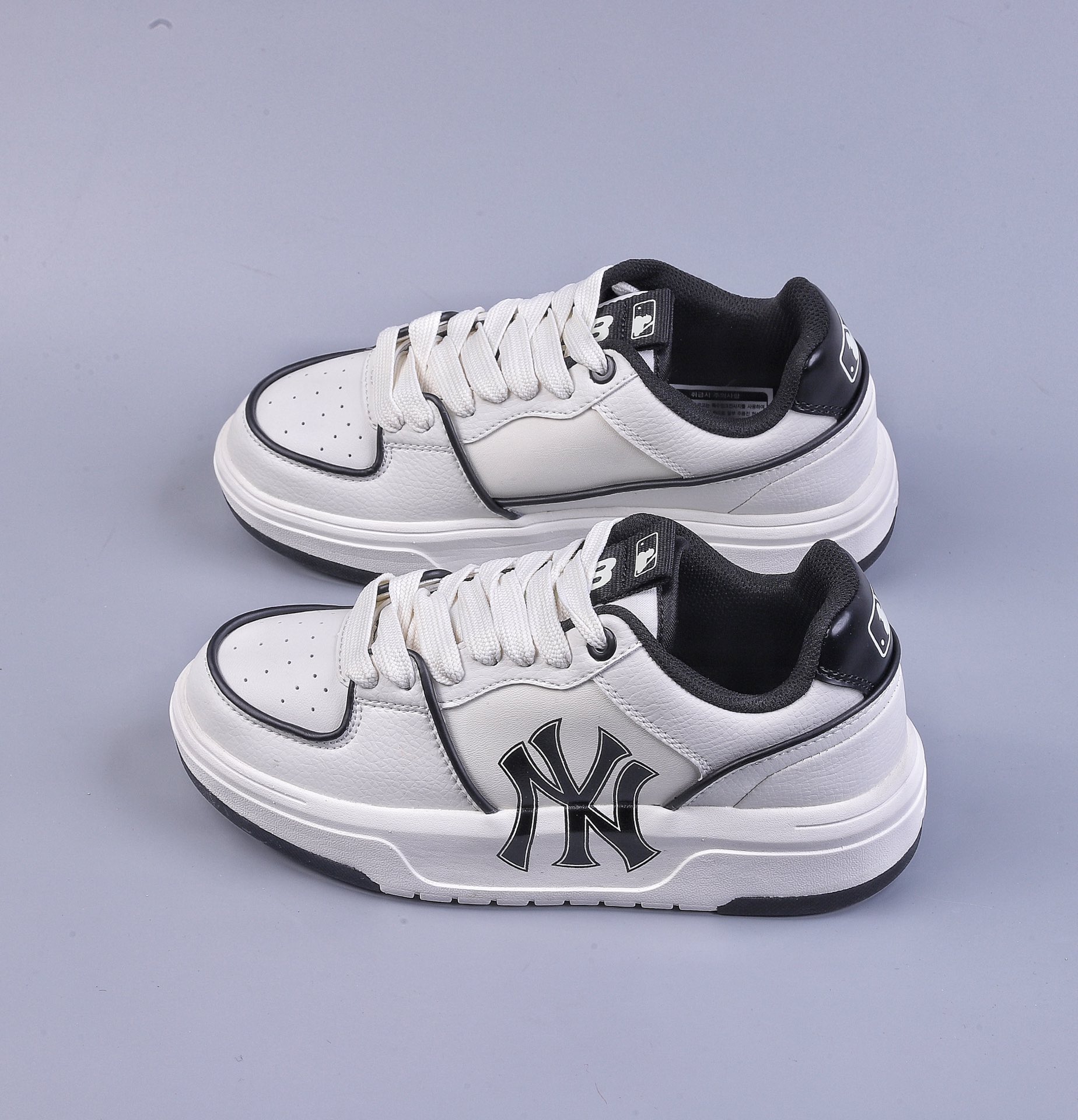 MLB Chunky Liner New York Yankees senior shoe series low-top dad style lightweight increased thick sole versatile casual sports jogging shoes