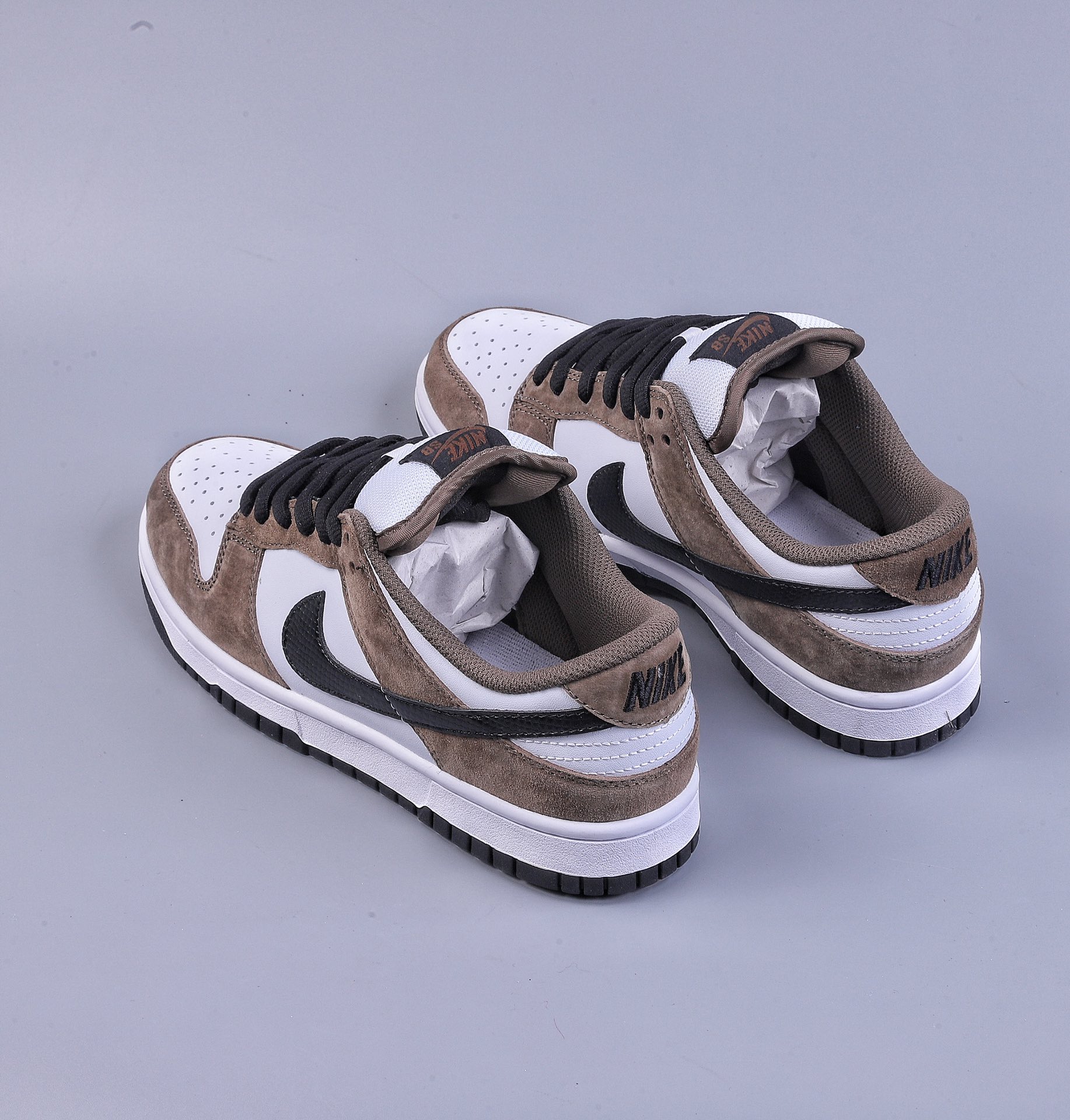 260 Nike SB Dunk Low "Trail End Brown" 翻毛棕白黑蛇纹 304292-102