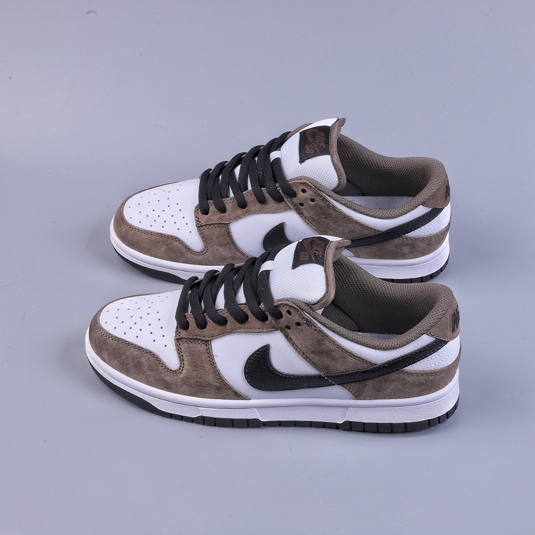 260 Nike SB Dunk Low "Trail End Brown" 翻毛棕白黑蛇纹 304292-102