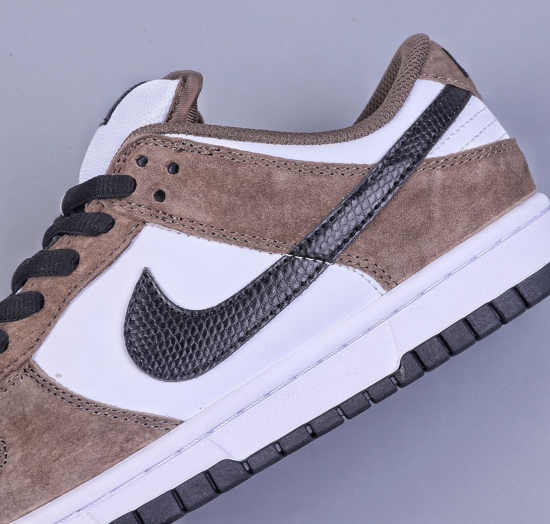 260 Nike SB Dunk Low "Trail End Brown" 翻毛棕白黑蛇纹 304292-102