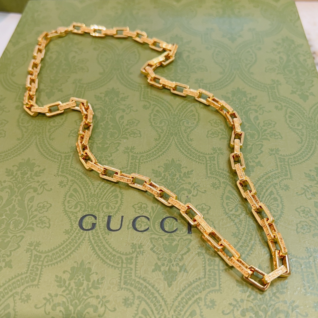 Gucci Jewelry Necklaces & Pendants Exclusive Cheap
 Gold Yellow Chains