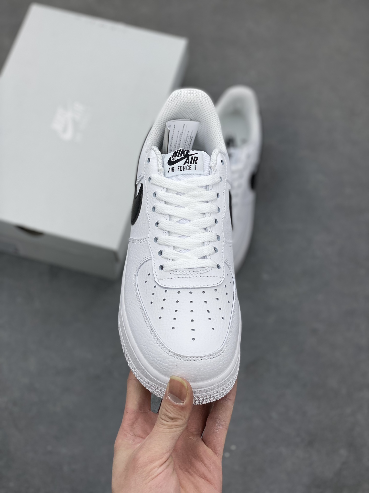 Nike Air Force 1 '07 Low White/Black Classic Sneakers (CT2302-100) 3 i1678668021 3971 1