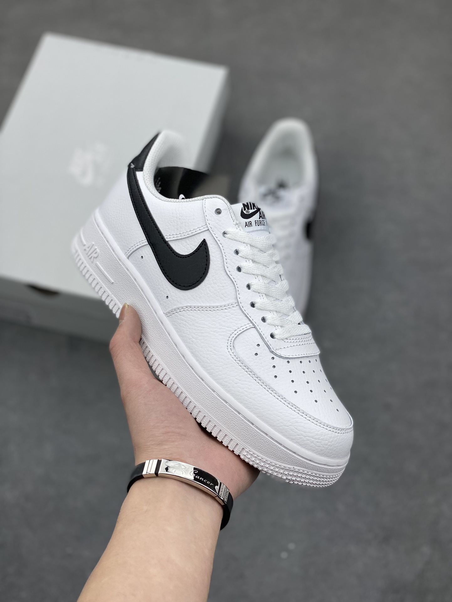 Nike Air Force 1 '07 Low White/Black Classic Sneakers (CT2302-100) 2 i1678668021 9911 0
