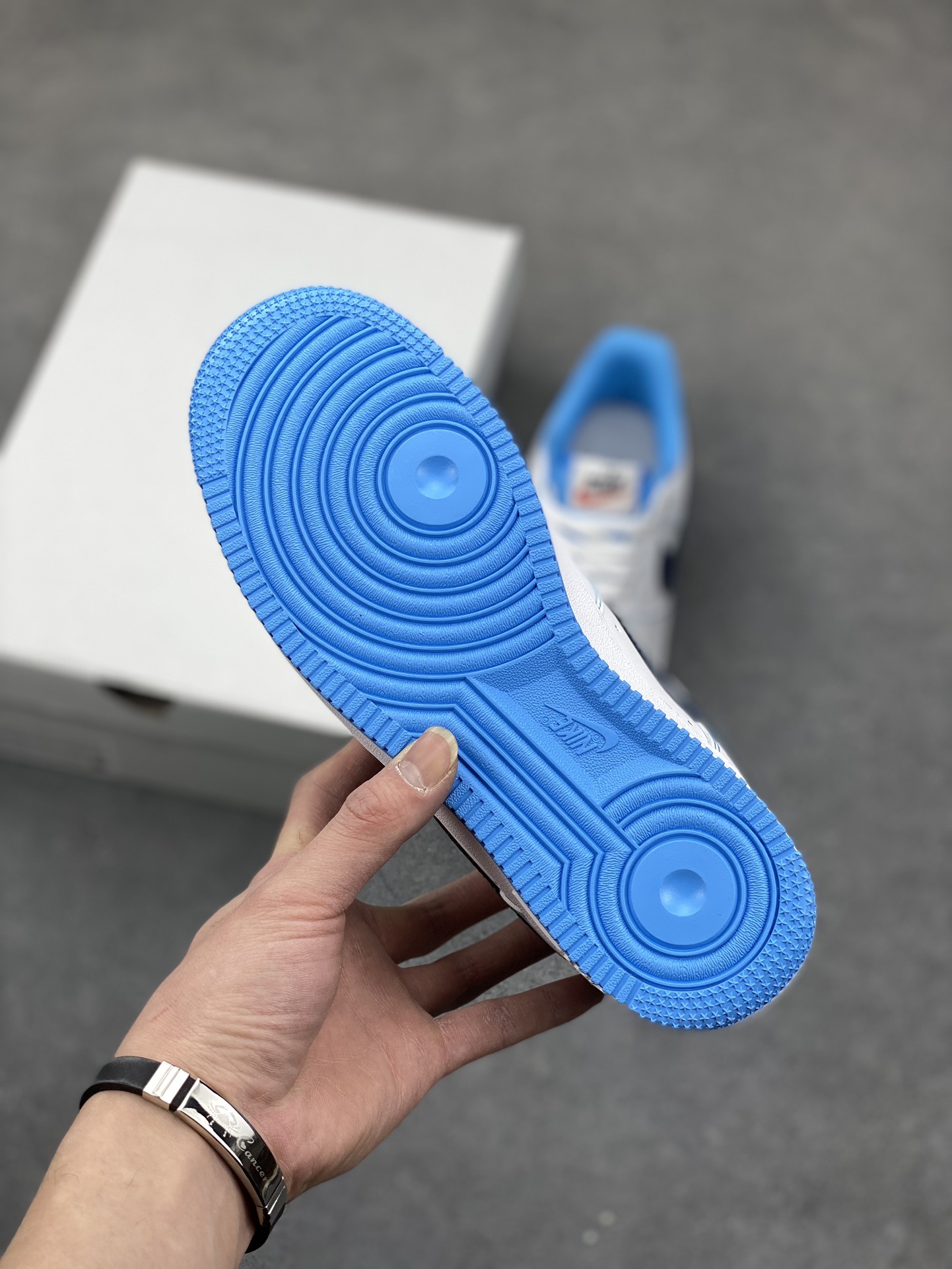 Nike Air Force 1 '07 Low White/Blue Sneakers - Size 36-45 7 i1678668327 3536 5