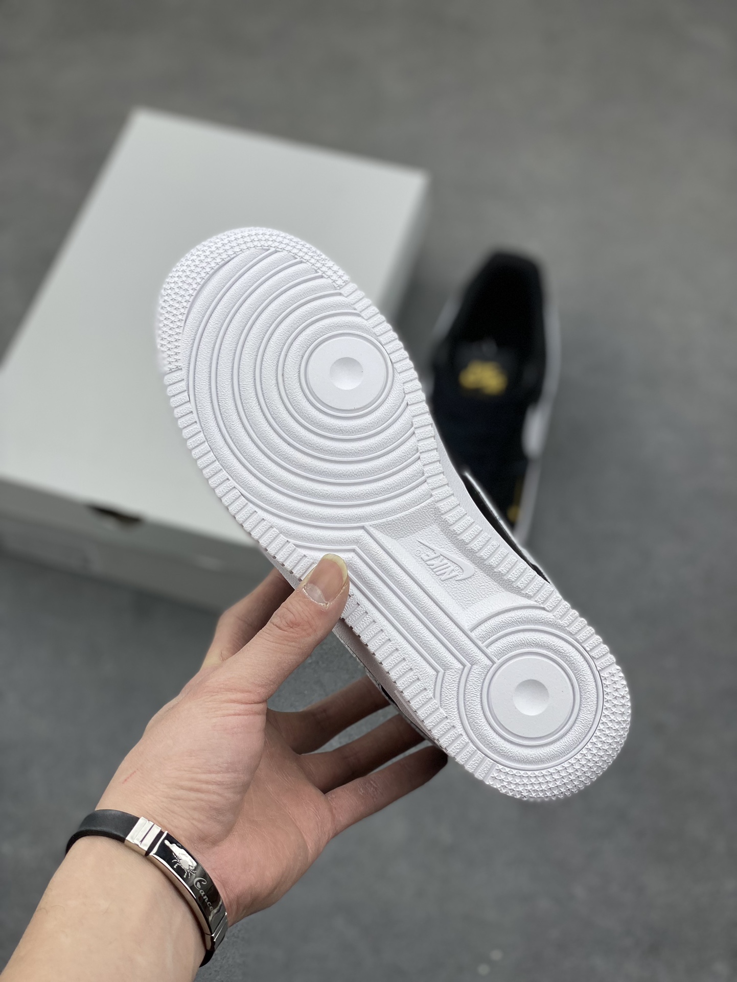 Nike Air Force 1 Low Black White Gold Casual Sneakers CZ0270-001 7 i1678668486 9080 5