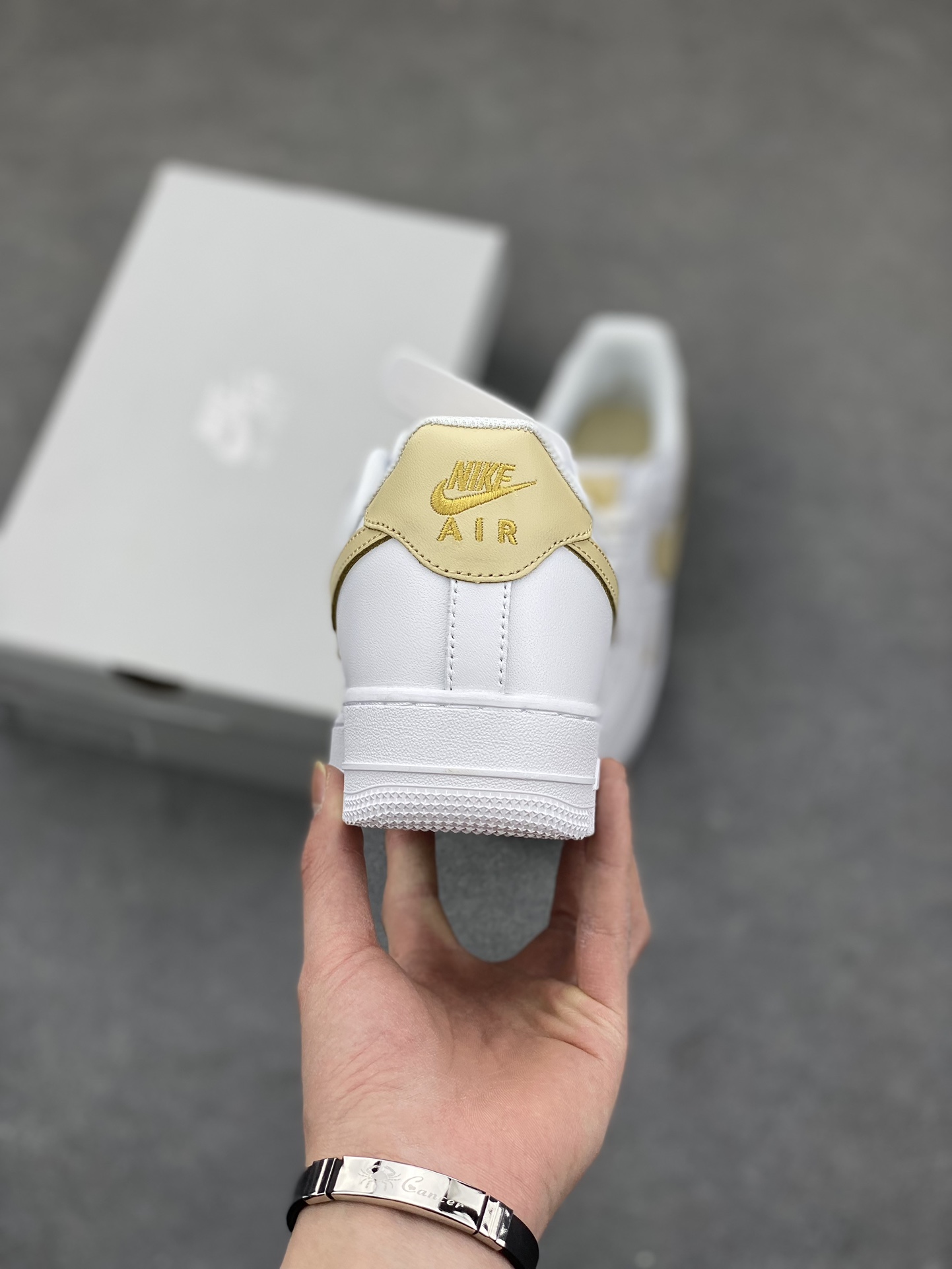 Nike Air Force 1 '07 Low White/Metallic Gold Casual Shoes CZ0270-105 5 i1678668543 1873 3