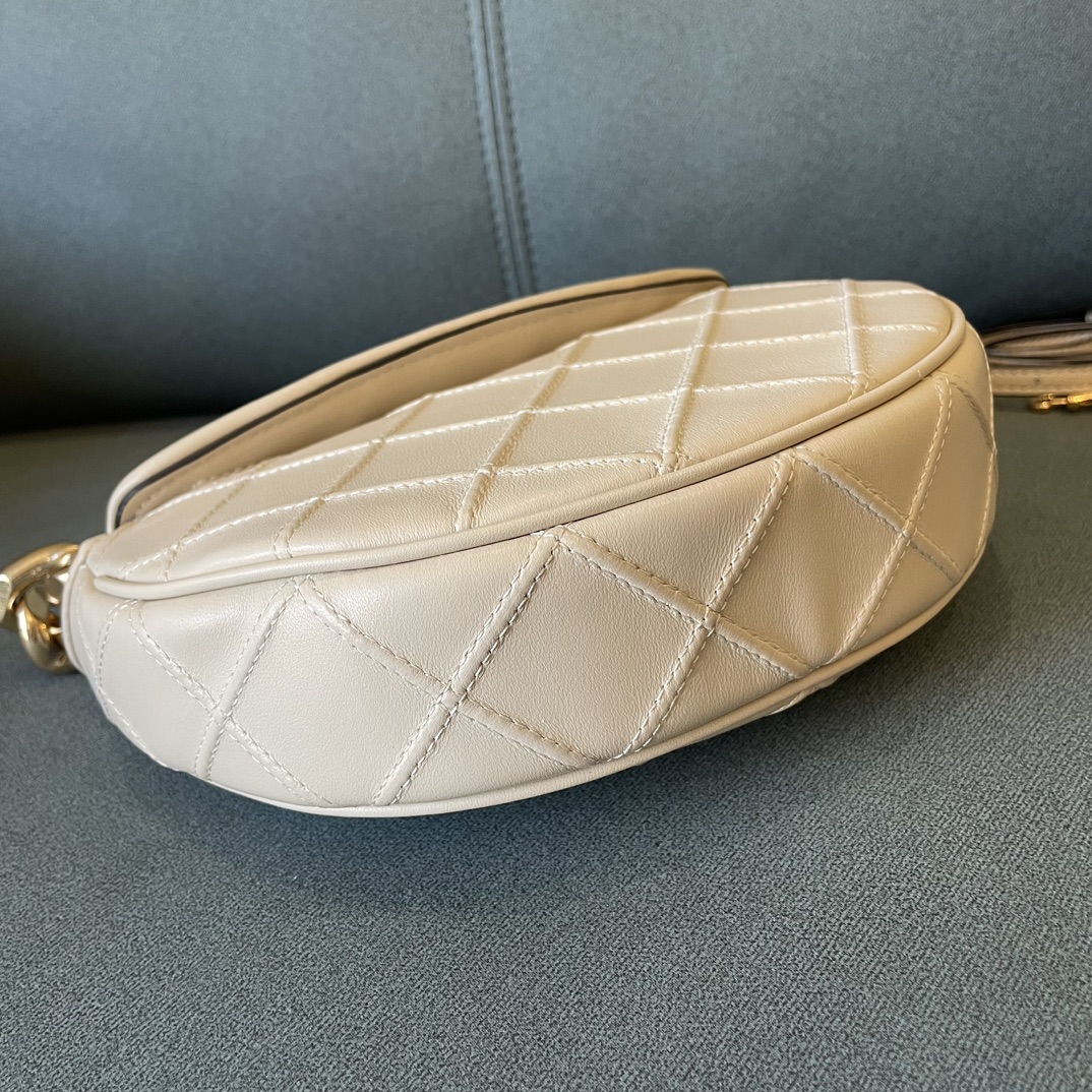 Tory Burch FLEMING 迷你软皮新月包