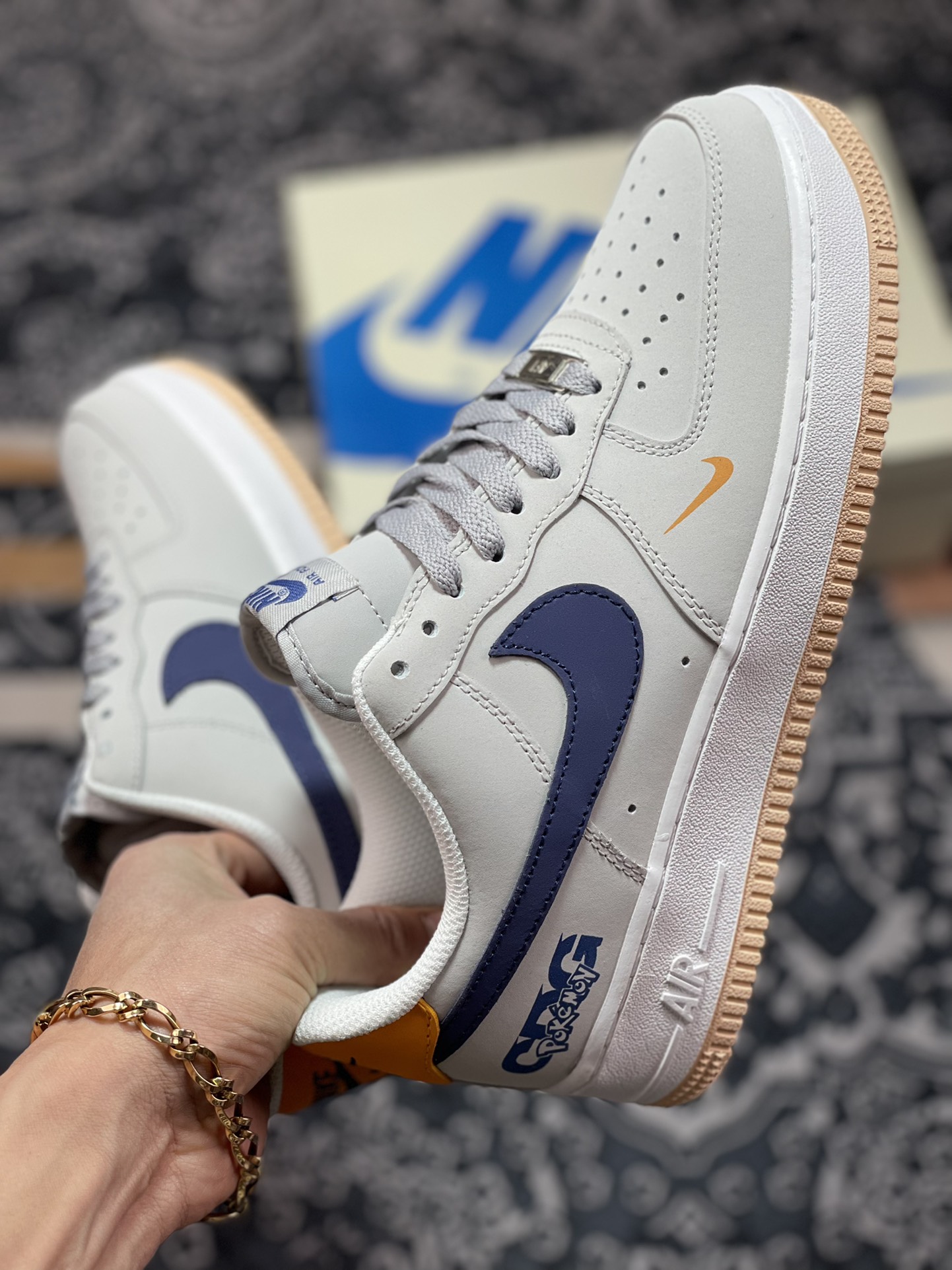 220  采Pokémon x Nike Air Force 1 07 LV8”CDG Pokémon”空军一号经315122-006