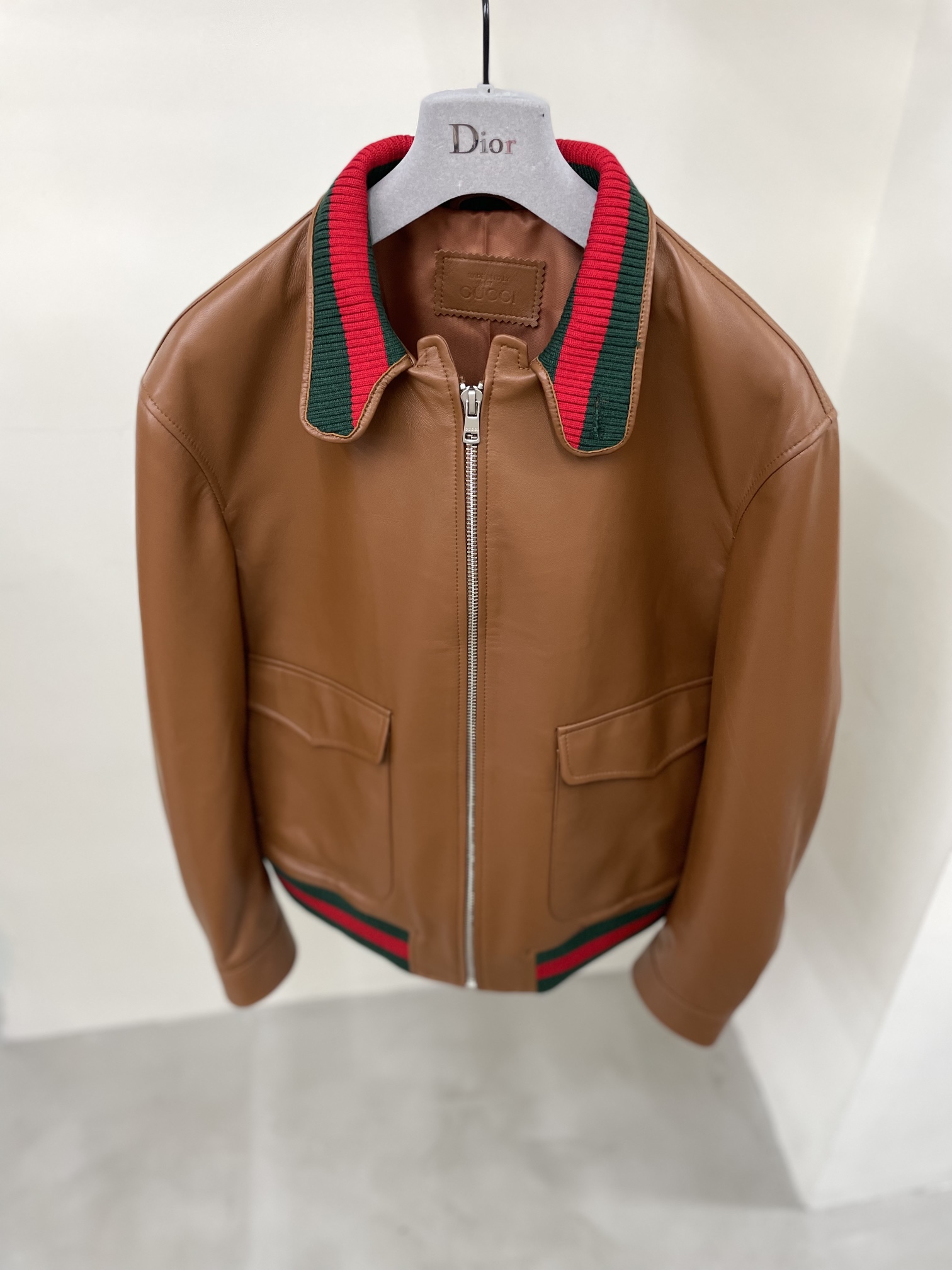 Gucci Vintage Lambskin Jacket – Classic Designer Style, Luxurious Leather