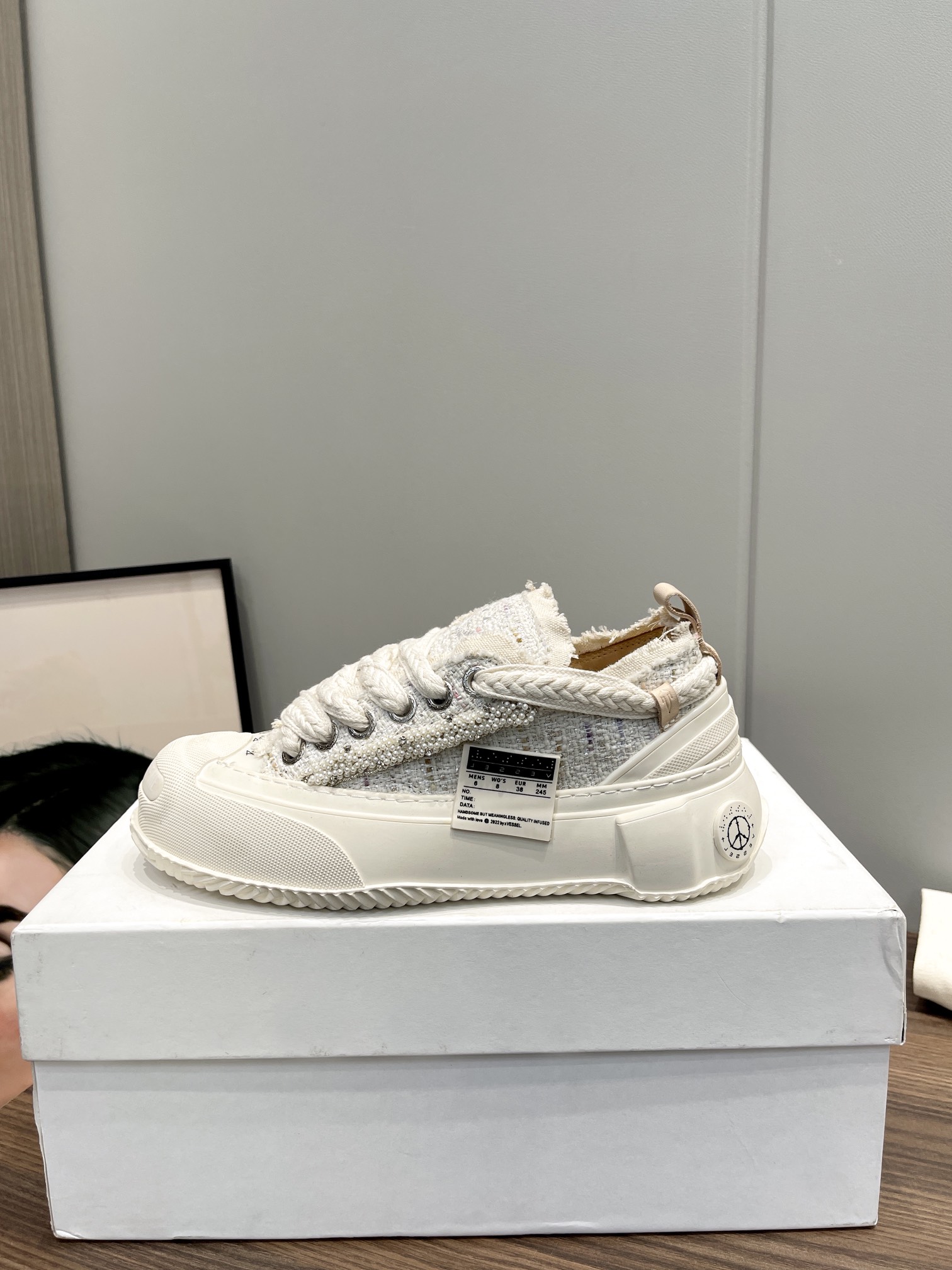 Xvesel Sneakers: Top Version with Seven Colours, Paris-Inspired Design, 5cm Height Increase - 图片 5
