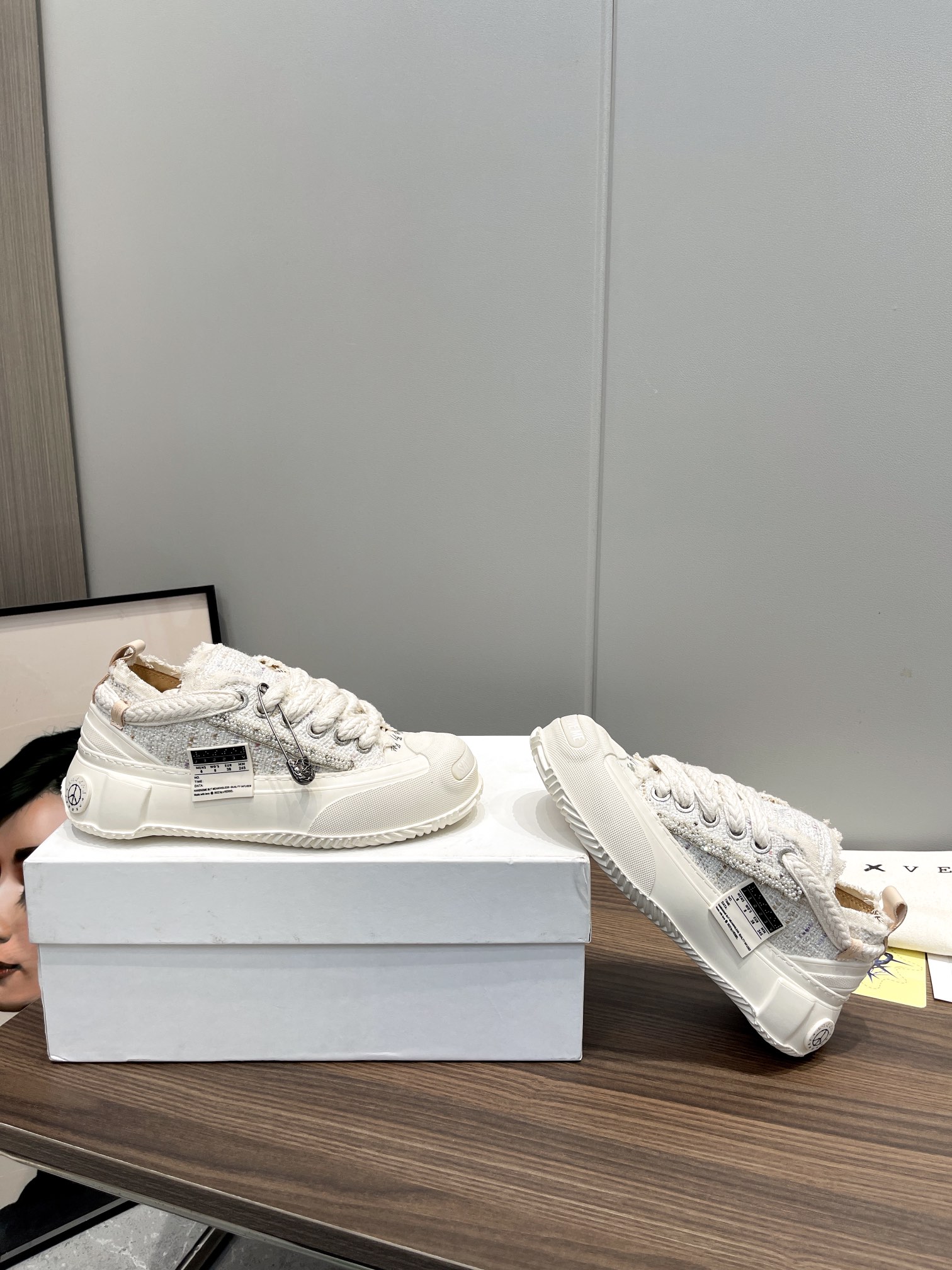 Xvesel Sneakers: Top Version with Seven Colours, Paris-Inspired Design, 5cm Height Increase - 图片 4