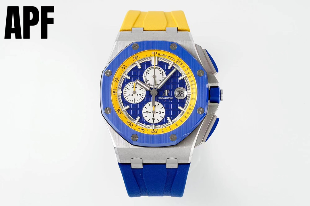 From China
 Audemars Piguet Watch Blue Rubber Summer Collection