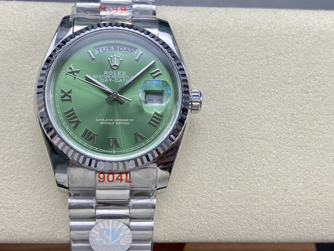 SK厂 劳力士Rolex 双历 星期日志型 36mm - 高品質自動巻き腕時計