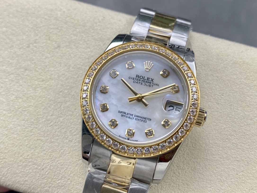 SK Factory 女款 劳力士Rolex 日志型31mm 自動巻き腕時計