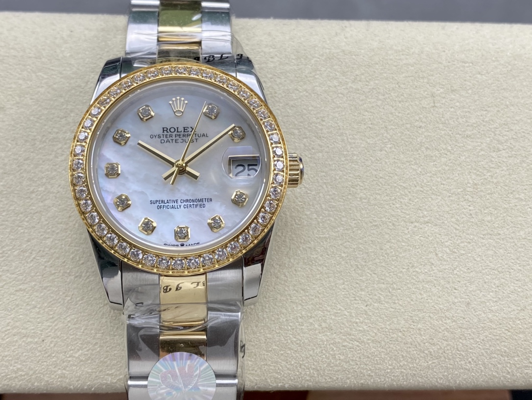 SK Factory 女款 劳力士Rolex 日志型31mm 自動巻き腕時計