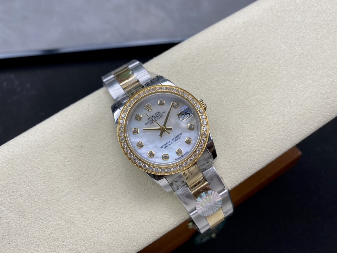 SK Factory 女款 劳力士Rolex 日志型31mm 自動巻き腕時計