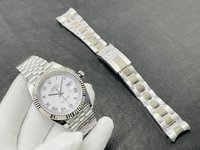 Rolex Datejust Watch Blue Platinum Polishing