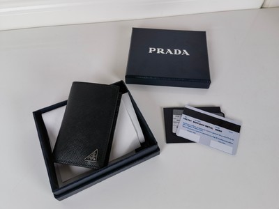 Prada Wallet Card pack Black Unisex